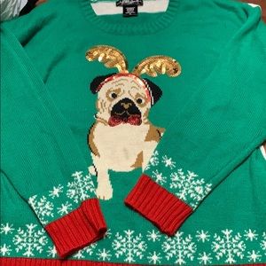 🔮Pug Christmas sweater